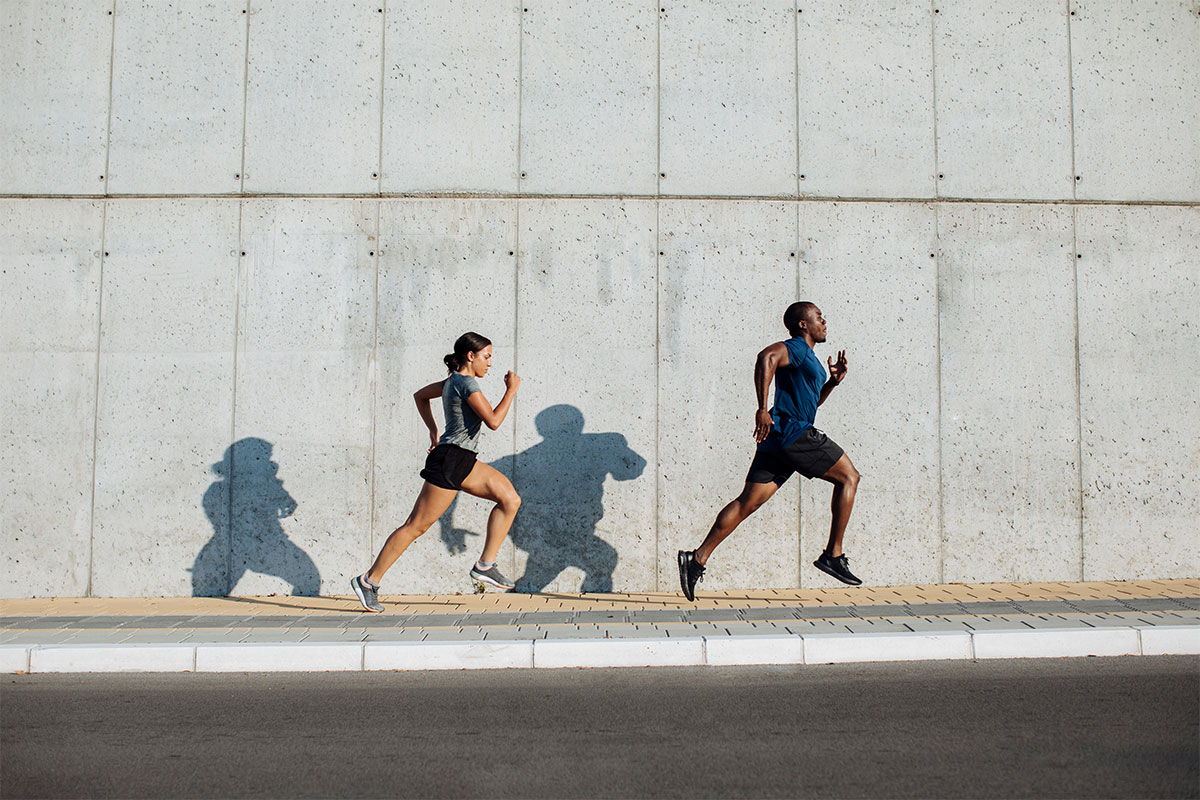 Active runners enjoying pain-free movement after endoscopic discectomy in Parsippany-Troy Hills.